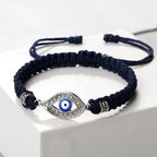 Braided Evil Eye Bracelet