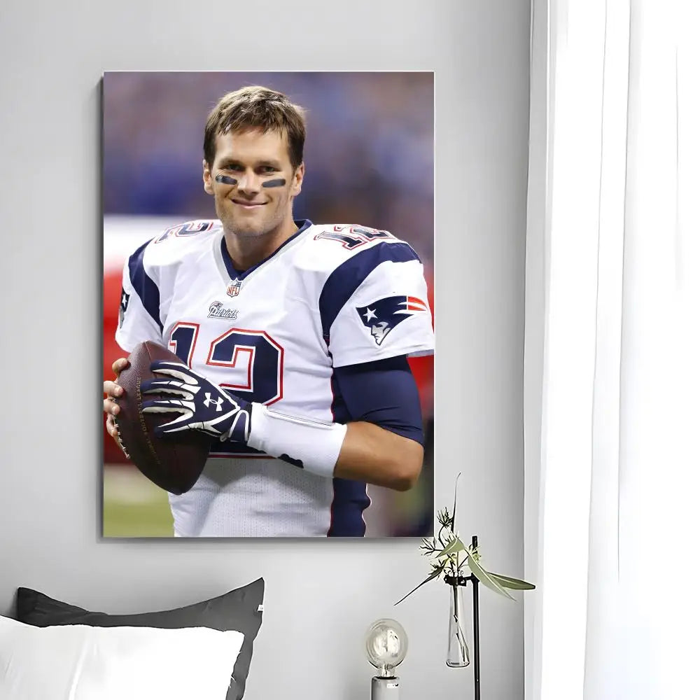 Actor T-Tom Brady Poster Wall