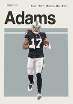 Classic American Football Star Athletes Highlights Achievements Posters