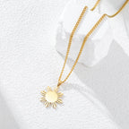 Sun Pendant Necklaces