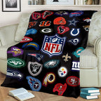 NFL Sign American Football Rugby 3D Blanket