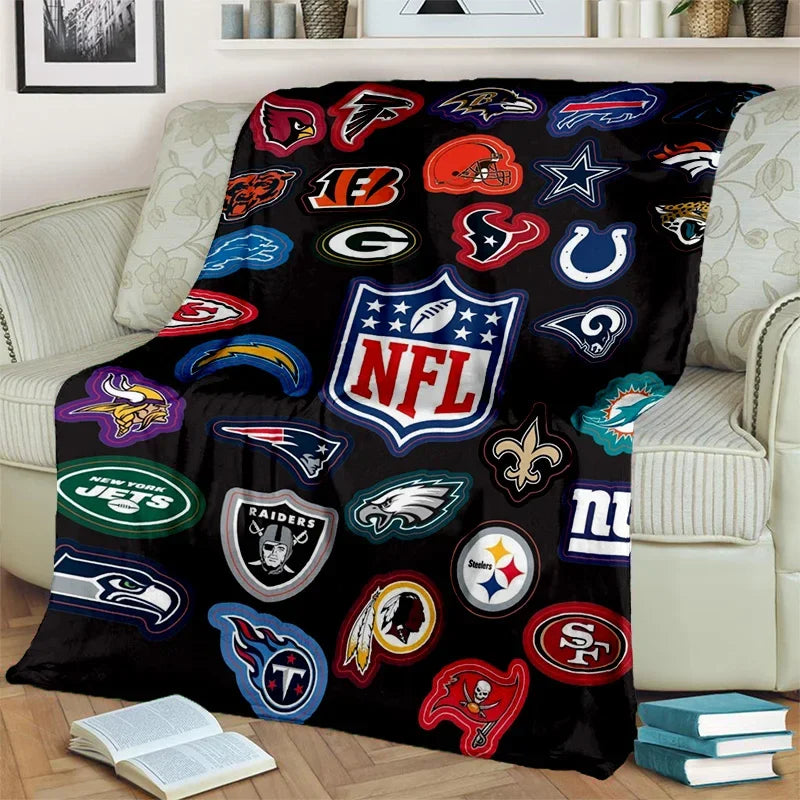 NFL Sign American Football Rugby 3D Blanket