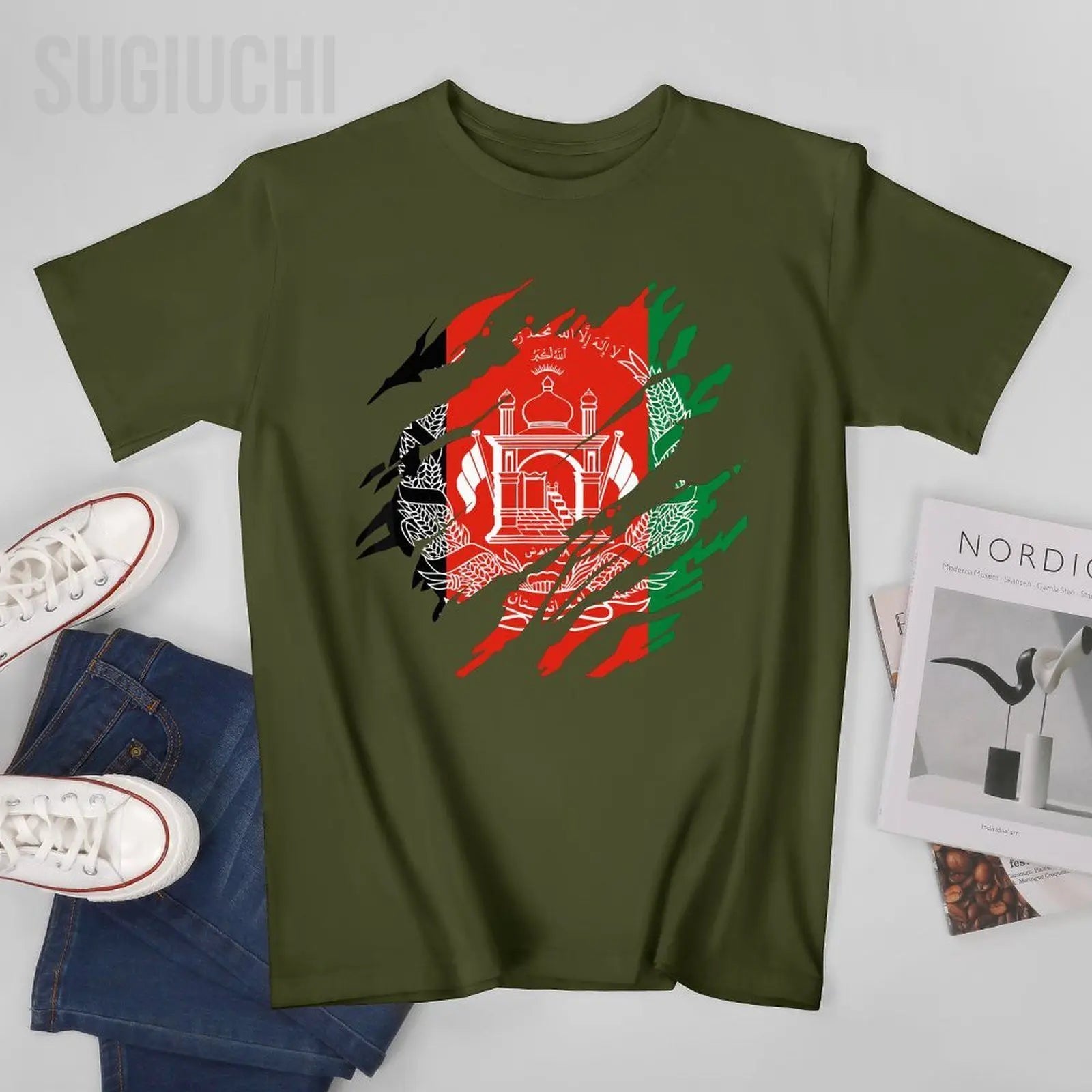 Afghan Flag T-shirt