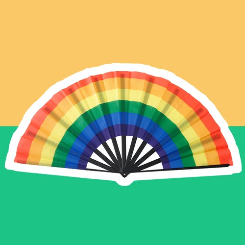 Rainbow Fan LGBTQ Pride