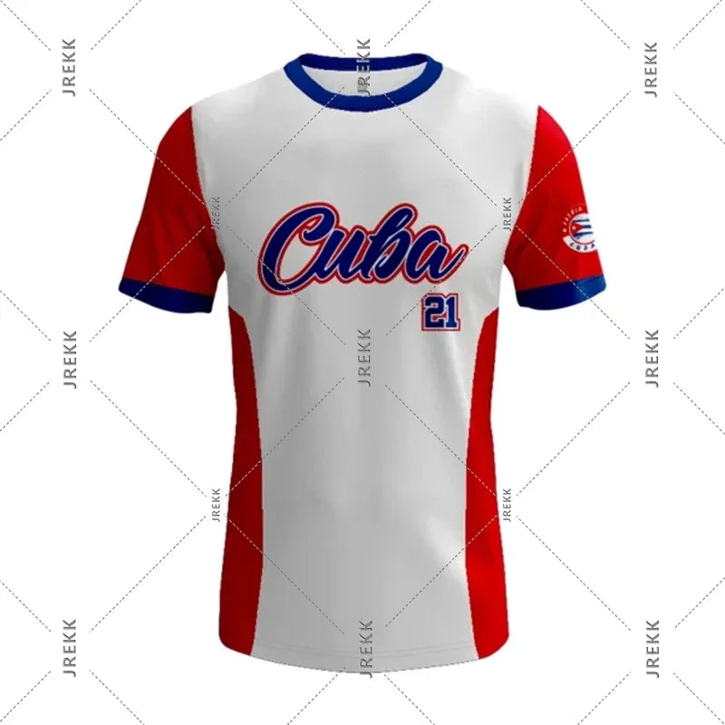 Cuba Flag Men’s T-Shirt – Breathable