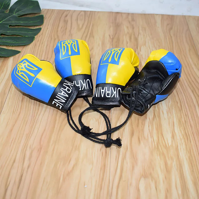 Ukraine National Flag Boxing Gloves