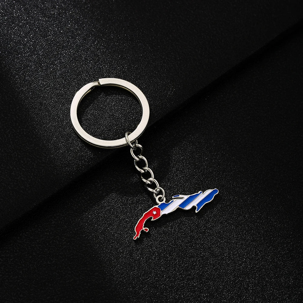 Cuba Map Pendant