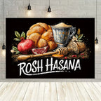 Happy Purim Rosh Hashanah Jewish New Year Background Carnival Festivals