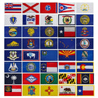 Embroidered Patches United States - State Flags