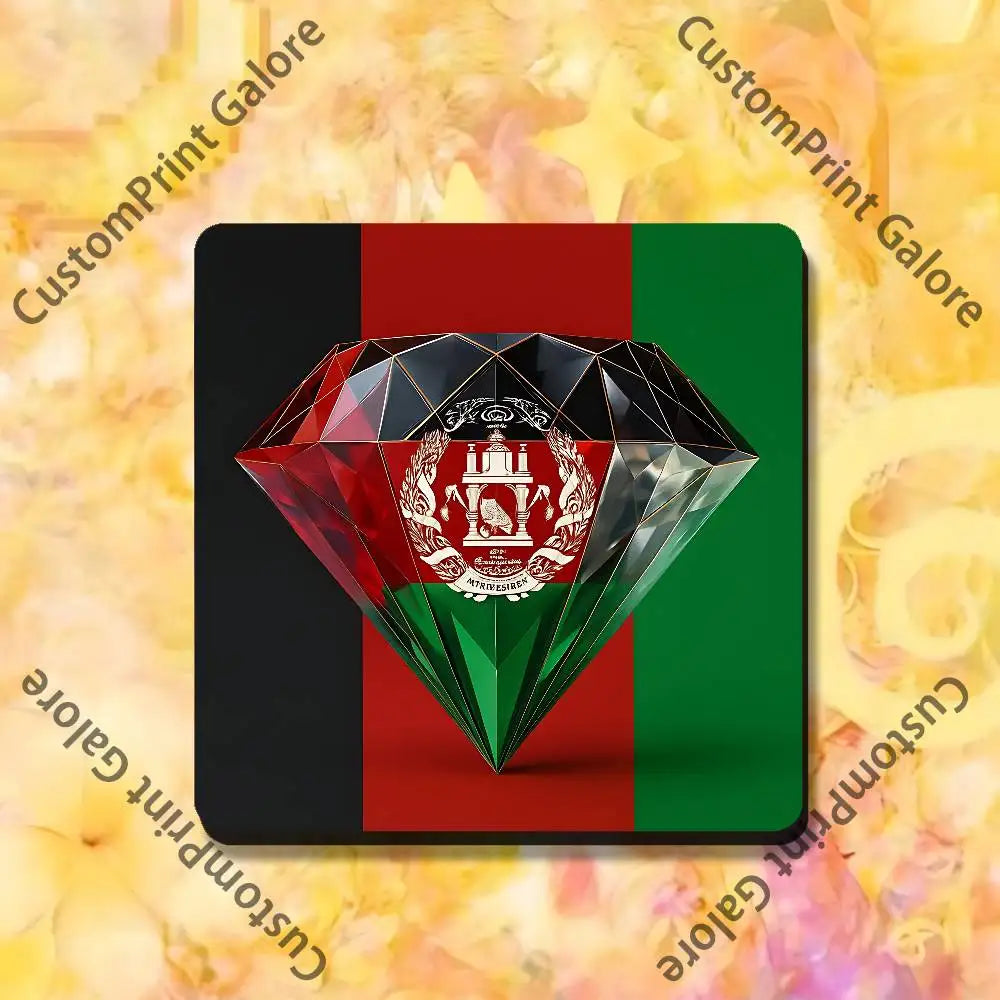 Afghanistan Flag Soft Magnetic Refrigerator