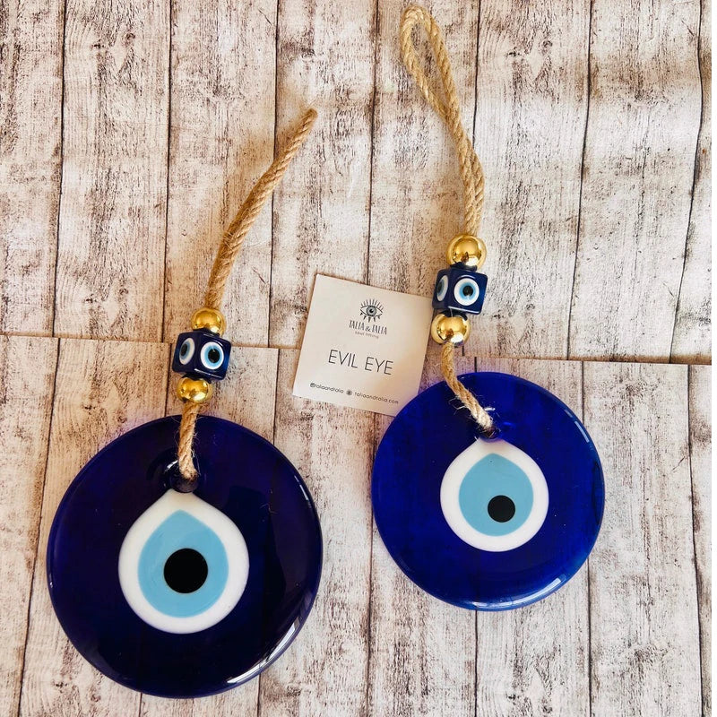 Blue Evil Eye Wall Decor