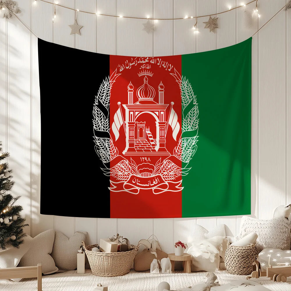 Afghanistan Flag Banner