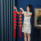 Lantern String Chinese Pendant Circular