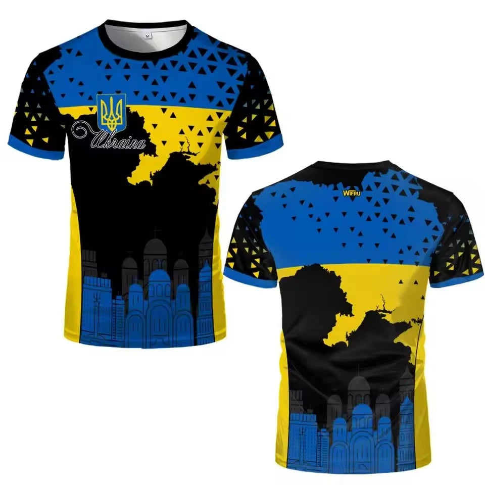 Ukraine Patriotic T Shirt
