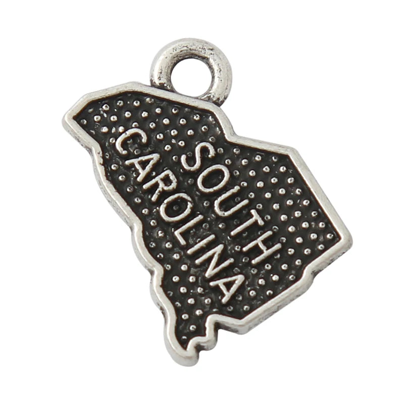 United States - State Map Charms