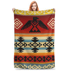 Thunderbird  Native American Pattern Blanket
