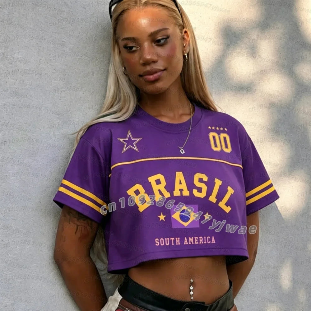 Iraq Cheerleaders Crop Tee