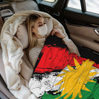 Kurdistan Flag Blankets