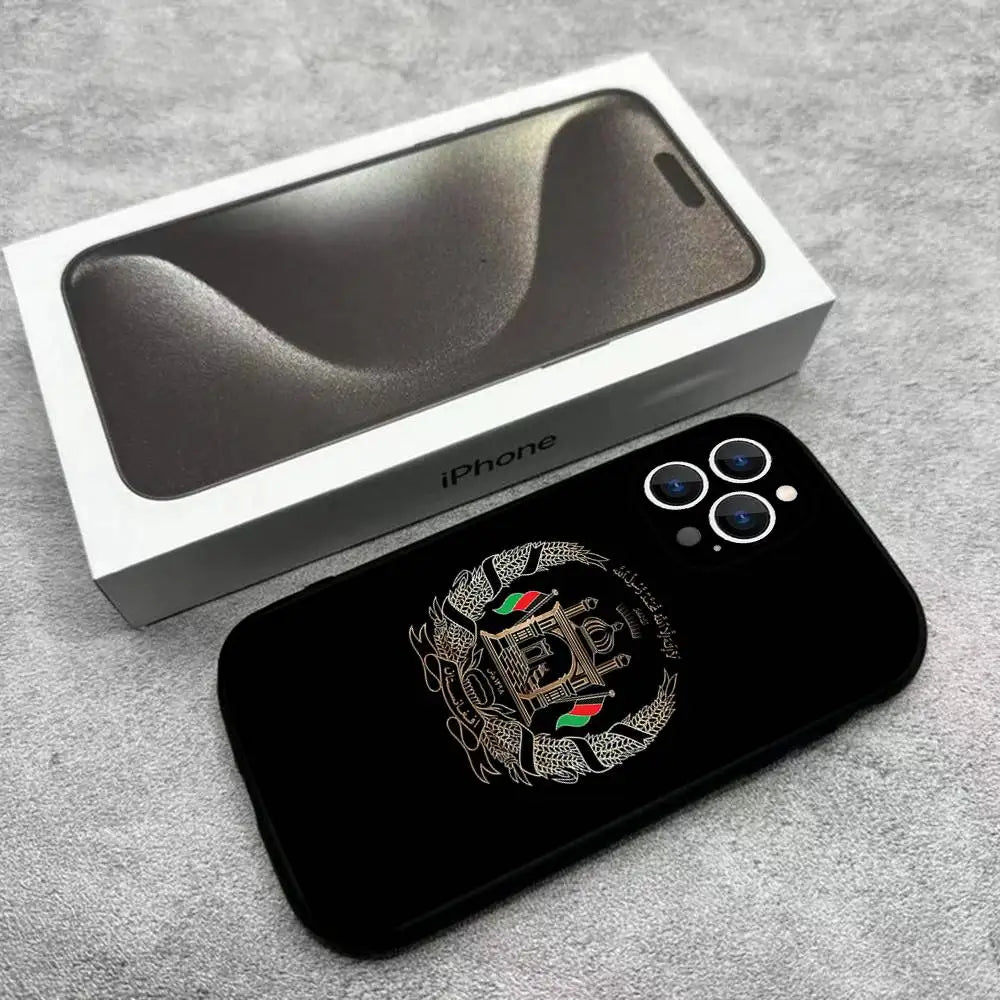 Flag of Afghanistan Phone Case For iPhone