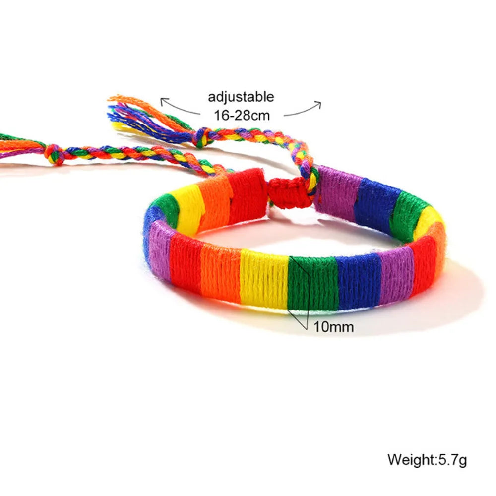 LGBTQ Rainbow Color Bracelets