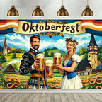 Oktoberfest Beer Theme Celebration Background