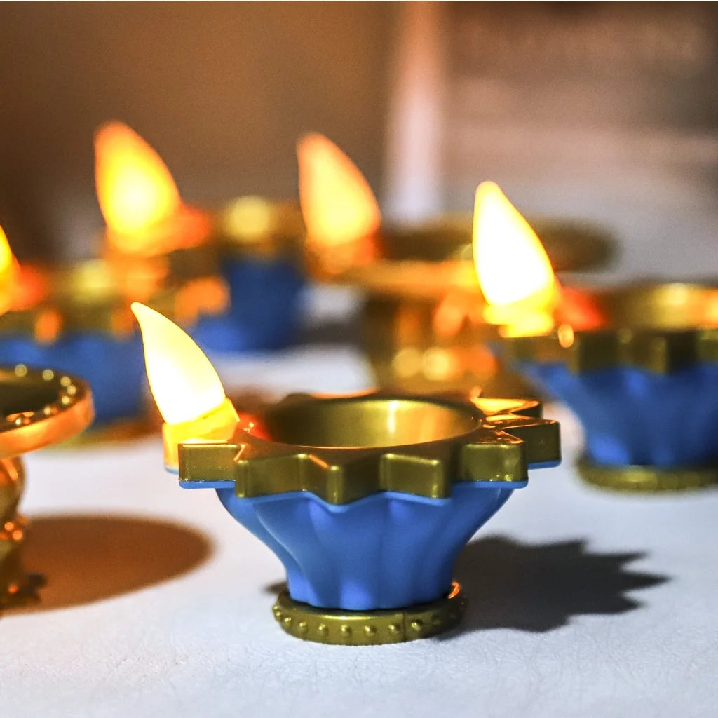 LED Candle Lamp Diwali Simulation Deepavali Decorative Candle