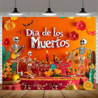 Day Of The Dead Photography Backdrop Mexican