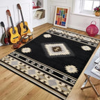 Southwest Native American Style Diamond Pattern Carpet
