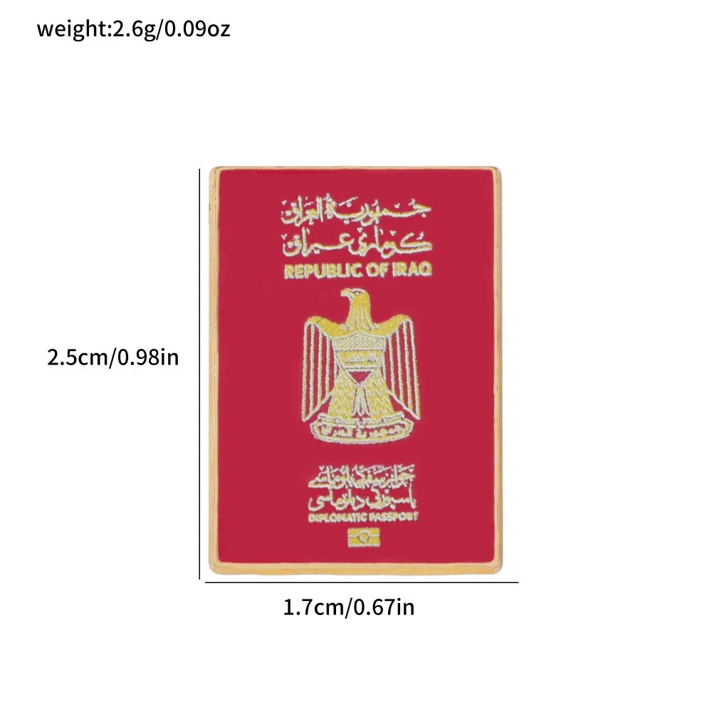 Iraqi Flag Passport & Phone Decorative Sticker
