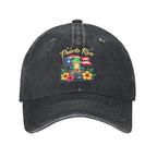Hispanic Heritage Month Puerto Rico Coqui Frog Taino Symbol Baseball Cap