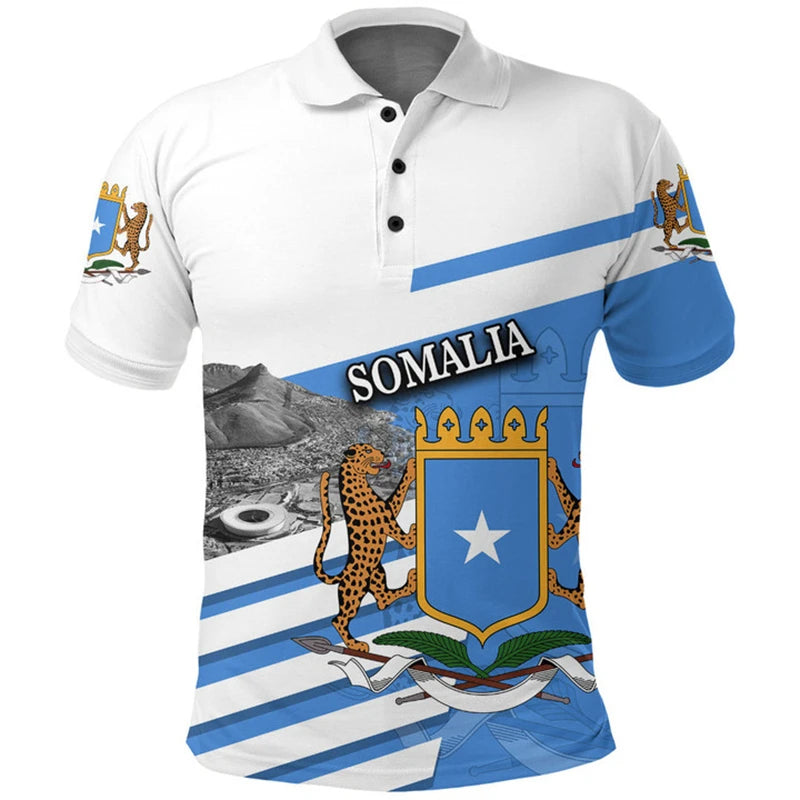 Somalia Flag Polo