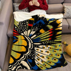 Peacock Feather Throw