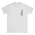 Palestine Map Cotton T-Shirt