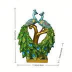 Luxury Peacock Statue Resin Figurine