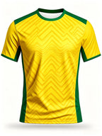 Brazil Style Football Jersey Unisex Top