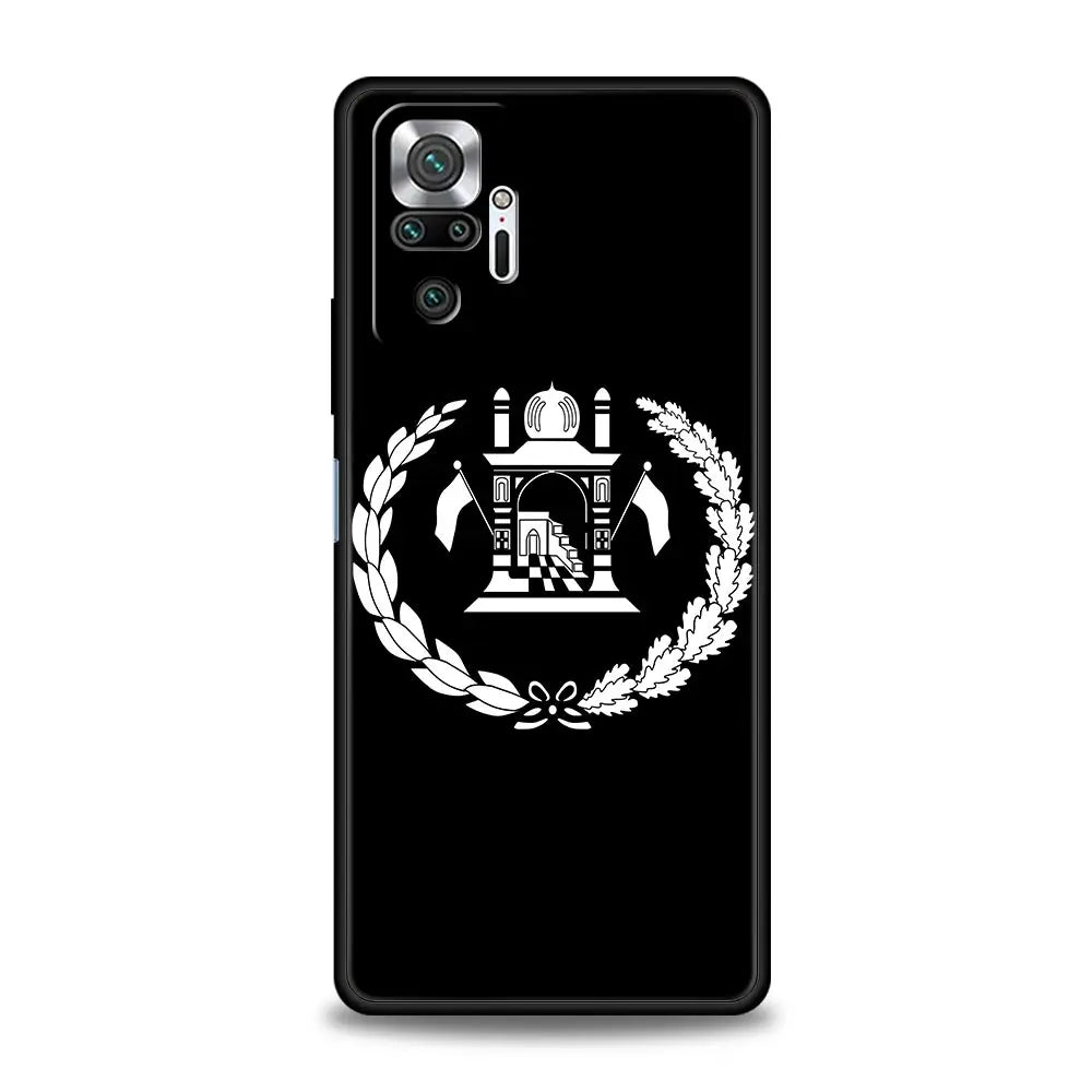 Phone Case For Xiaomi Redmi Note phones Afghanistan Flag