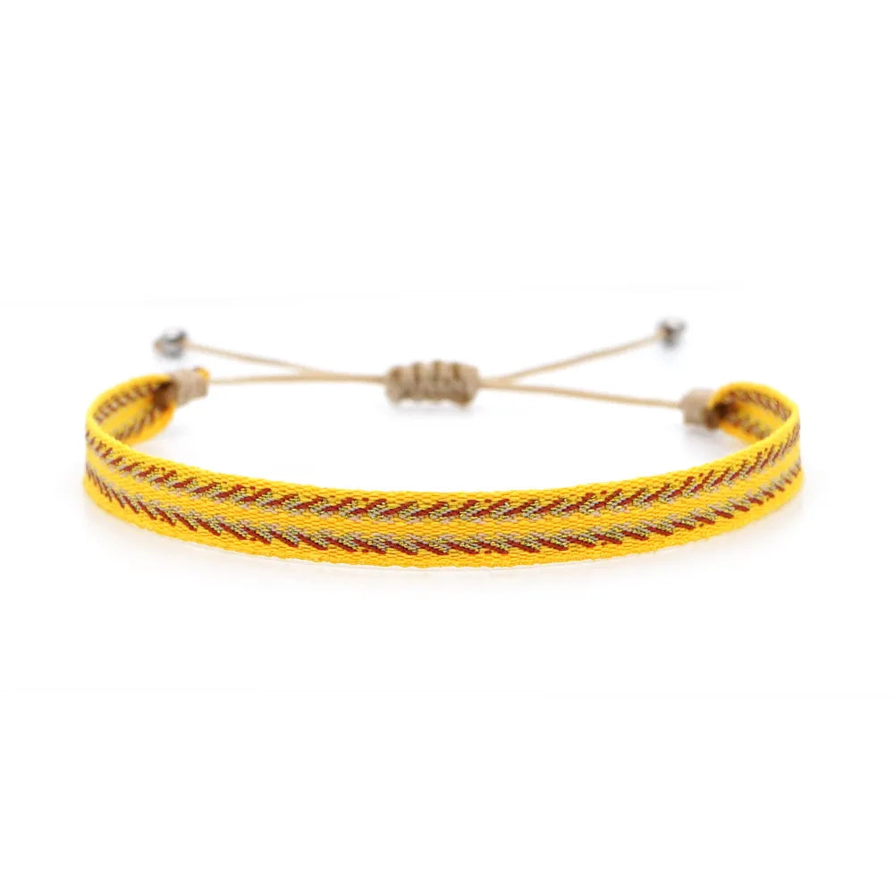 Unisex Handmade Woven Bracelet