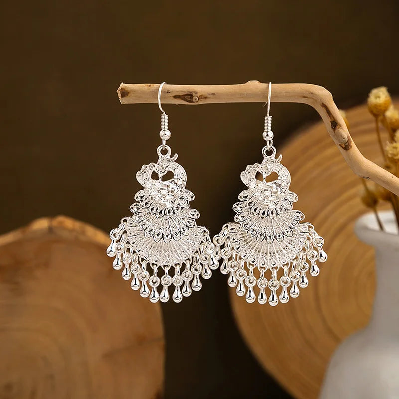 Peacock Earrings