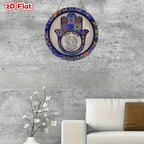 Blue Hamsa Wall Art