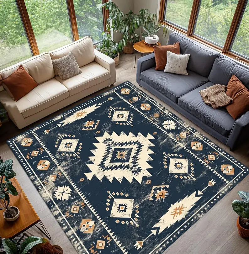American Native Indian Pattern Carpet Mat Rug Home Decor