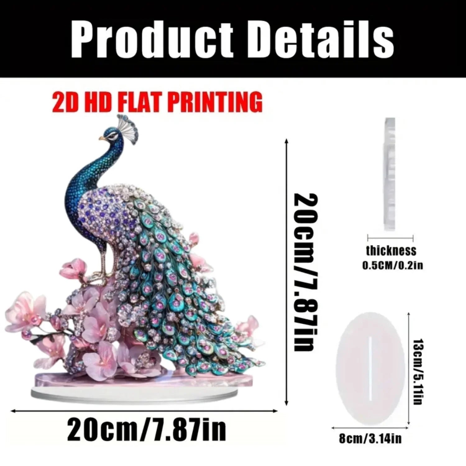 Peacock Spreading Tail
