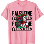 Palestinian T-Shirt Casual Cotton