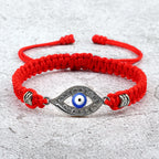 Braided Evil Eye Bracelet