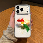 Kurdistan Map Design Printed Cover For iPhones