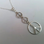 Peace Symbol Pendant Necklace