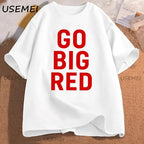 Go Big Red T Shirt Football