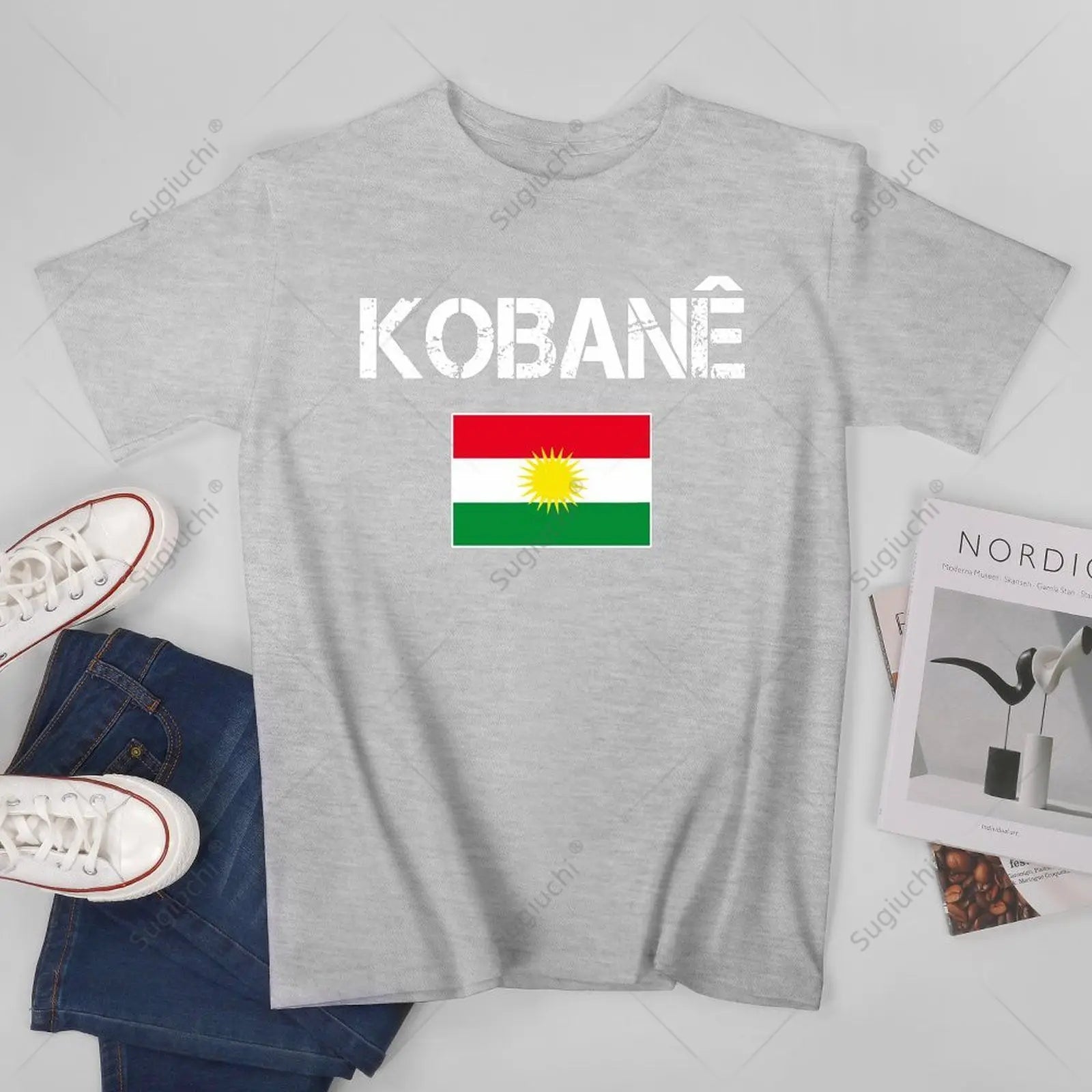 Kobane Kurdish Flag Tshirt