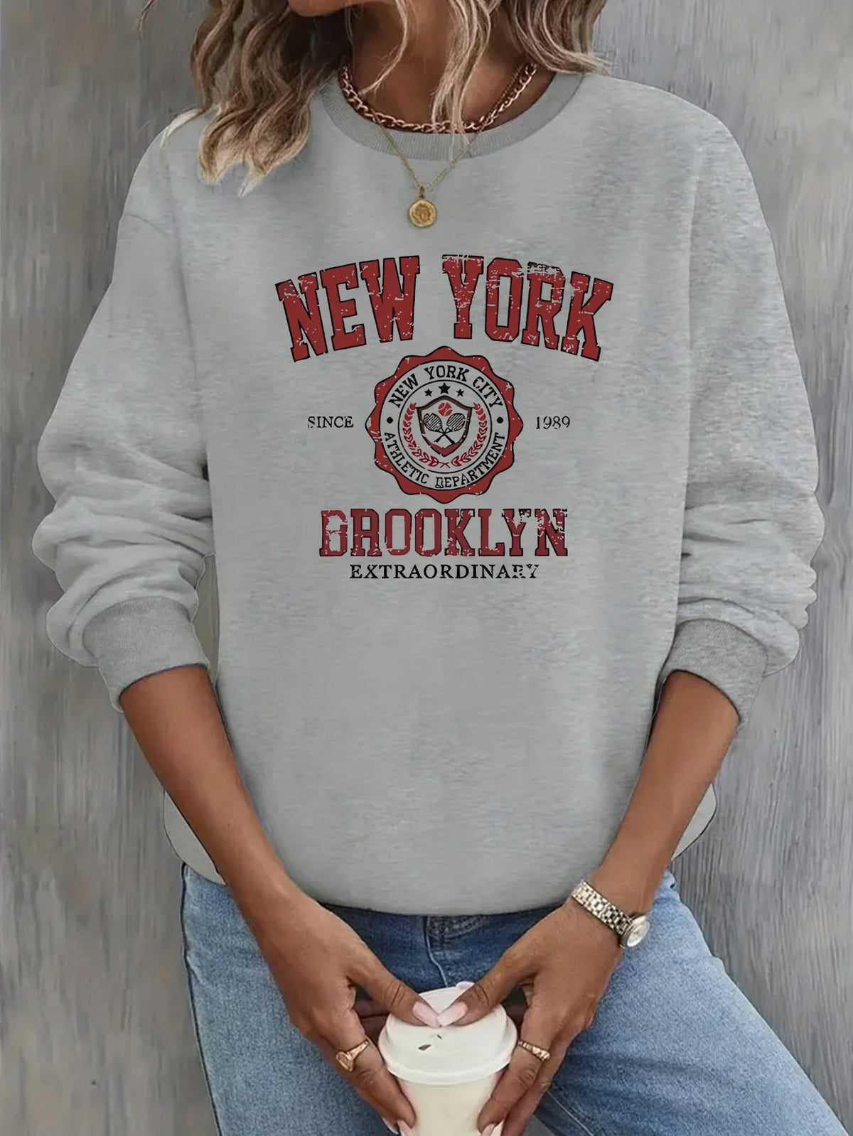 Casual USA & New York Sweatshirt Design