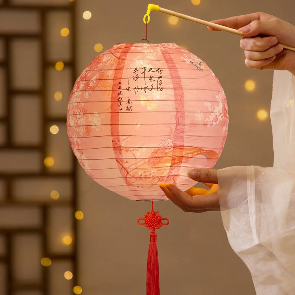Folding Mid-Autumn Paper Lanterns Luminous Decor