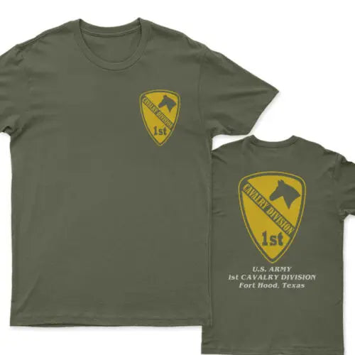 US Army 1st Cavalry Division Veteran T-Shirt